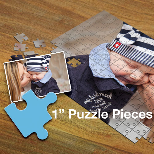 Custom Jigsaw Puzzle 1" Piece Made From Your Photo